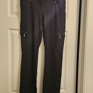 White House Black Market Black Straight Leg Pants